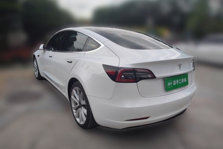 Used Tesla Model 3 2020 Revised Version Standard Range Rear-Wheel Drive – Upgraded Edition Rear Left 45 Deg