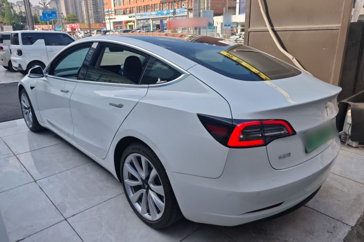 Used Tesla Model 3 2020 Revised Version Standard Range Rear-Wheel Drive – Upgraded Edition Rear Left 45 Deg