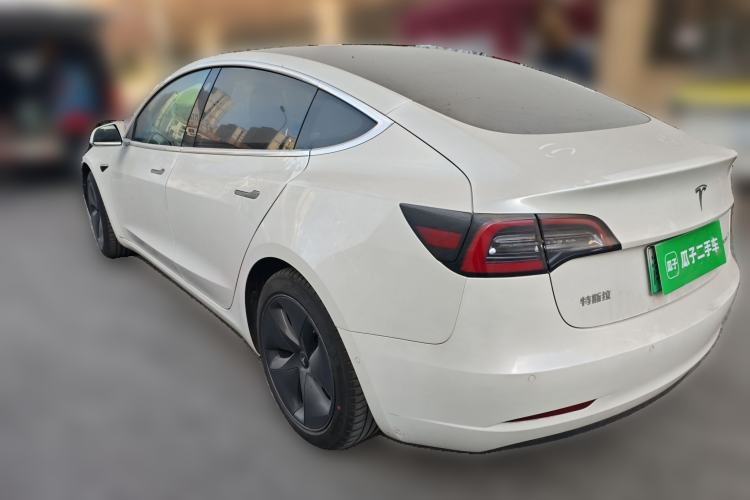 Used Tesla Model 3 2020 Standard Range Rear-Wheel Drive Upgraded Version Rear Left 45 Deg