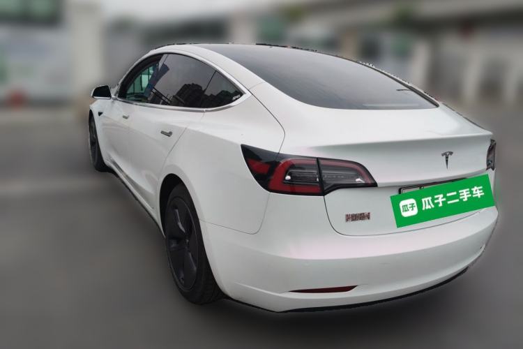 Used Tesla Model 3 2020 Revised Version Standard Range Rear-Wheel Drive – Upgraded Edition Rear Left 45 Deg