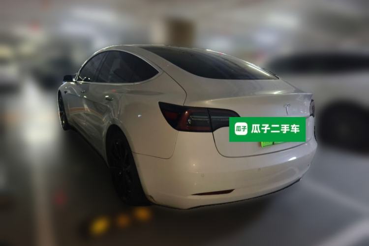Used Tesla Model 3 2020 Standard Range Rear-Wheel Drive Upgraded Version Rear Left 45 Deg