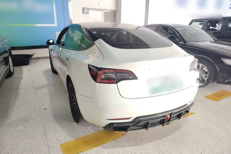 Used Tesla Model 3 2020 Standard Range Rear-Wheel Drive Upgraded Version Rear Left 45 Deg