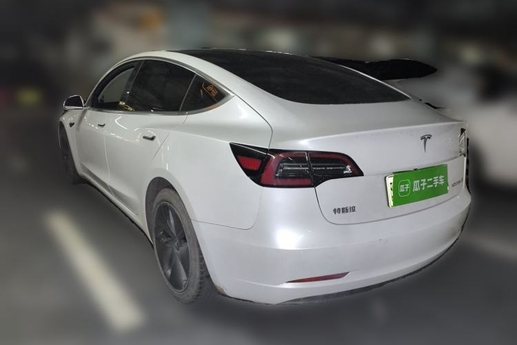 Used Tesla Model 3 2020 Revised Version Standard Range Rear-Wheel Drive – Upgraded Edition Rear Left 45 Deg
