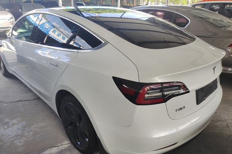 Used Tesla Model 3 2020 Revised Version Standard Range Rear-Wheel Drive – Upgraded Edition Rear Left 45 Deg