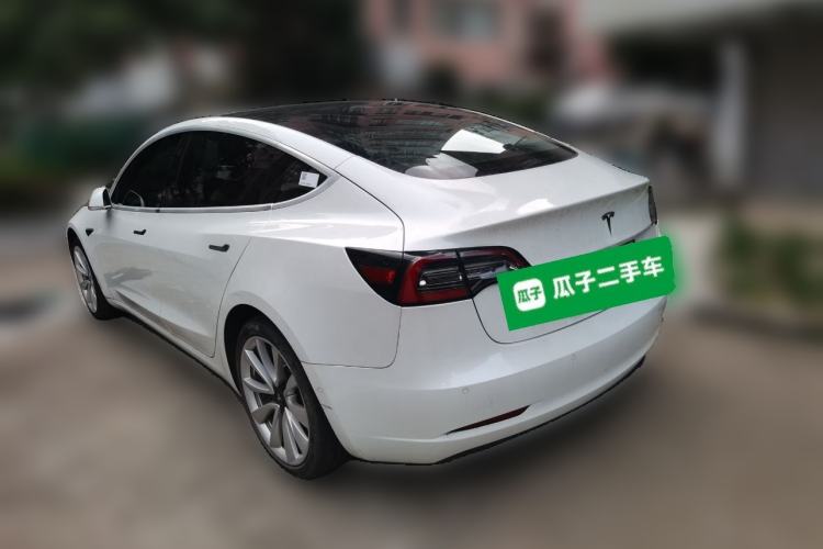 Used Tesla Model 3 2020 Standard Range Rear-Wheel Drive Upgraded Version Rear Left 45 Deg