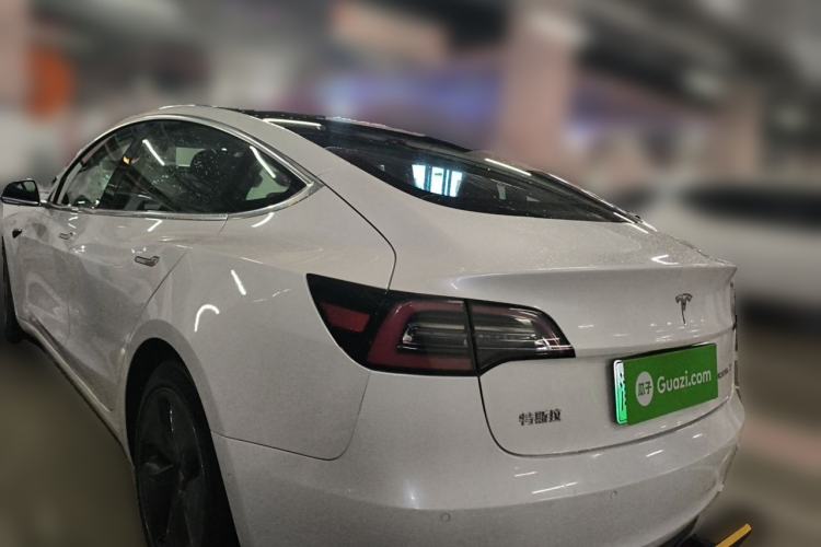 Used Tesla Model 3 2020 Standard Range Rear-Wheel Drive Upgraded Version Rear Left 45 Deg
