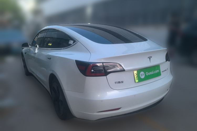 Used Tesla Model 3 2020 Standard Range Rear-Wheel Drive Upgraded Version Rear Left 45 Deg