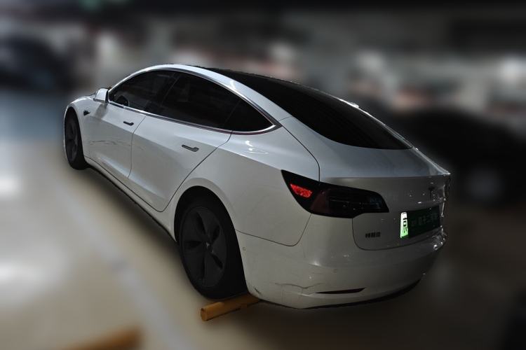 Used Tesla Model 3 2020 Standard Range Rear-Wheel Drive Upgraded Version Rear Left 45 Deg