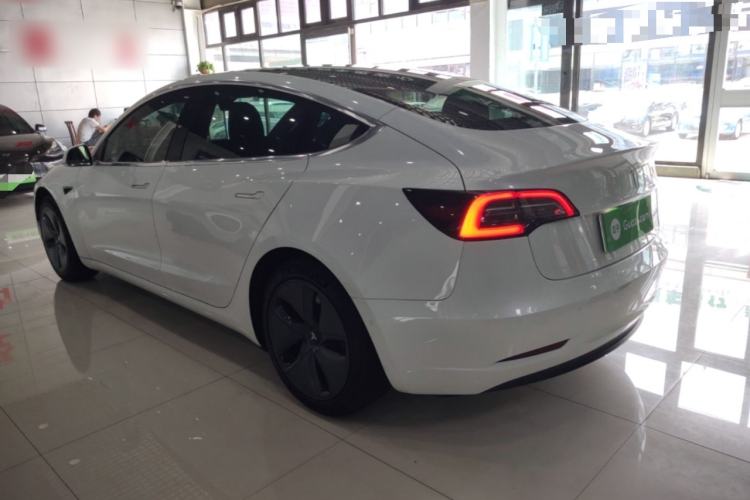 Used Tesla Model 3 2020 Standard Range Rear-Wheel Drive Upgraded Version Rear Left 45 Deg