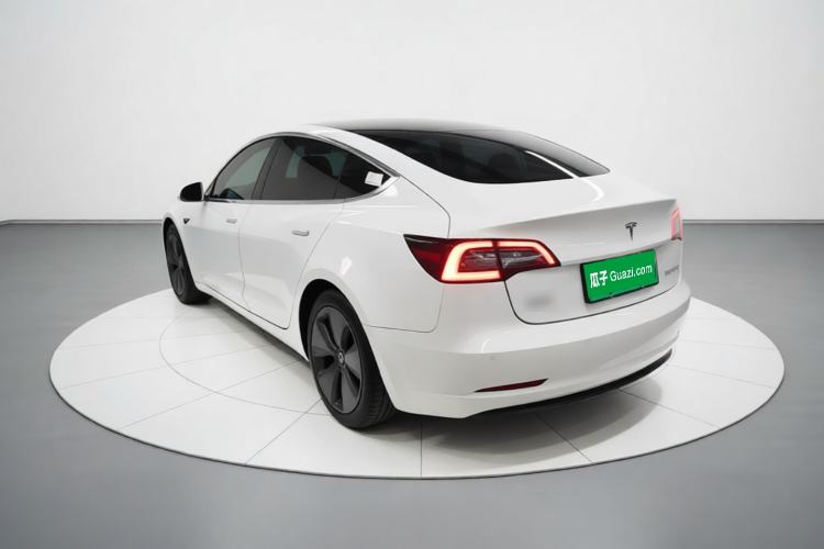 Used Tesla Model 3 2020 Revised Version Standard Range Rear-Wheel Drive – Upgraded Edition Rear Left 45 Deg