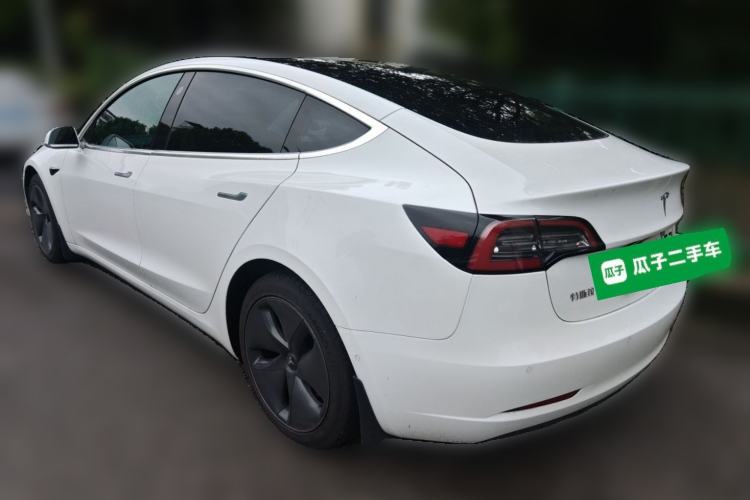 Used Tesla Model 3 2020 Revised Version Standard Range Rear-Wheel Drive – Upgraded Edition Rear Left 45 Deg