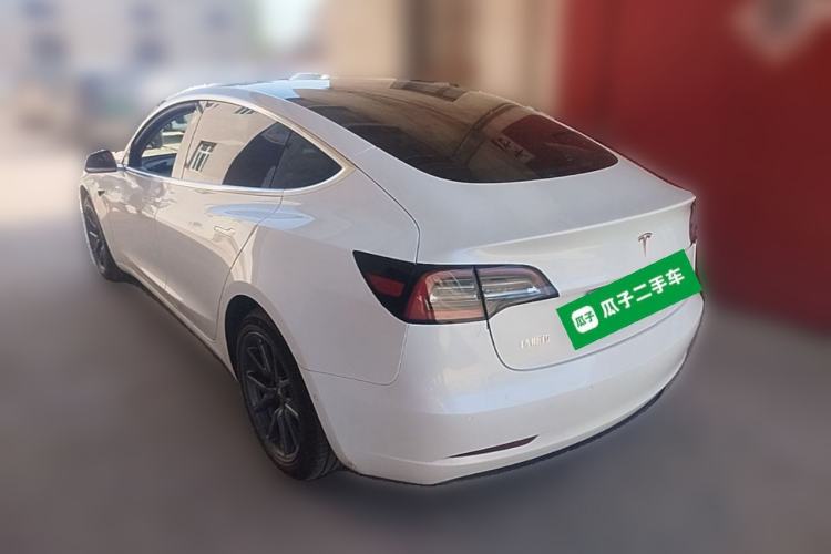 Used Tesla Model 3 2020 Standard Range Rear-Wheel Drive Upgraded Version Rear Left 45 Deg