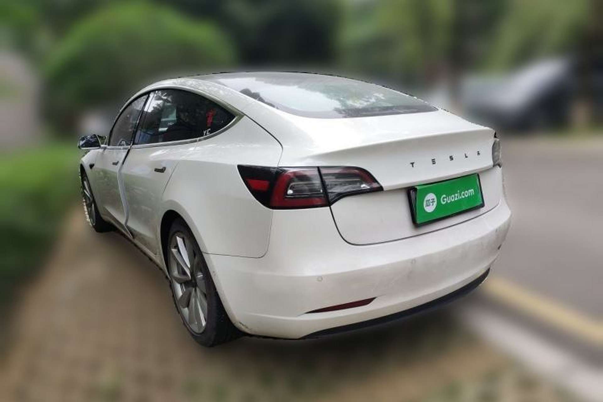 Used Tesla Model 3 2020 Standard Range Rear-Wheel Drive Upgraded Version Rear Left 45 Deg