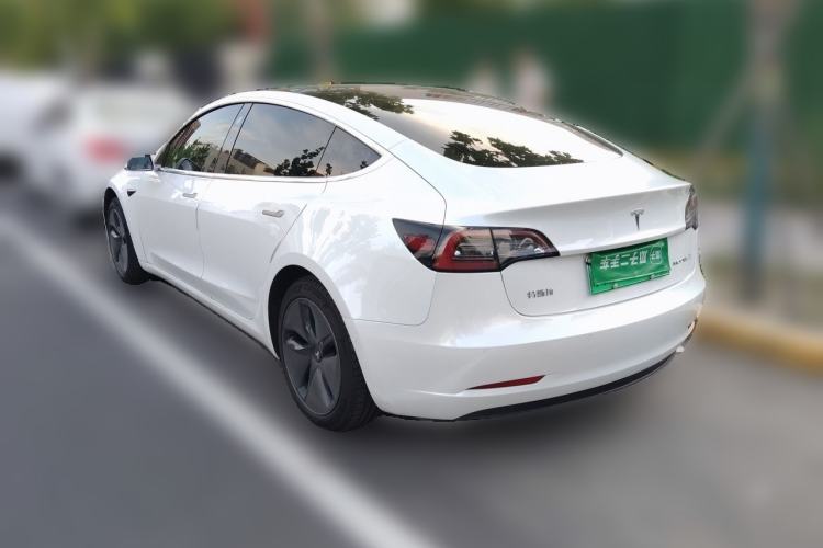 Used Tesla Model 3 2020 Standard Range Rear-Wheel Drive Upgraded Version Rear Left 45 Deg