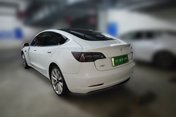 Used Tesla Model 3 2020 Revised Version Standard Range Rear-Wheel Drive – Upgraded Edition Rear Left 45 Deg