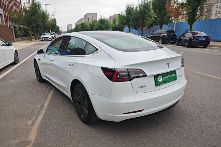Used Tesla Model 3 2020 Revised Version Standard Range Rear-Wheel Drive – Upgraded Edition Rear Left 45 Deg