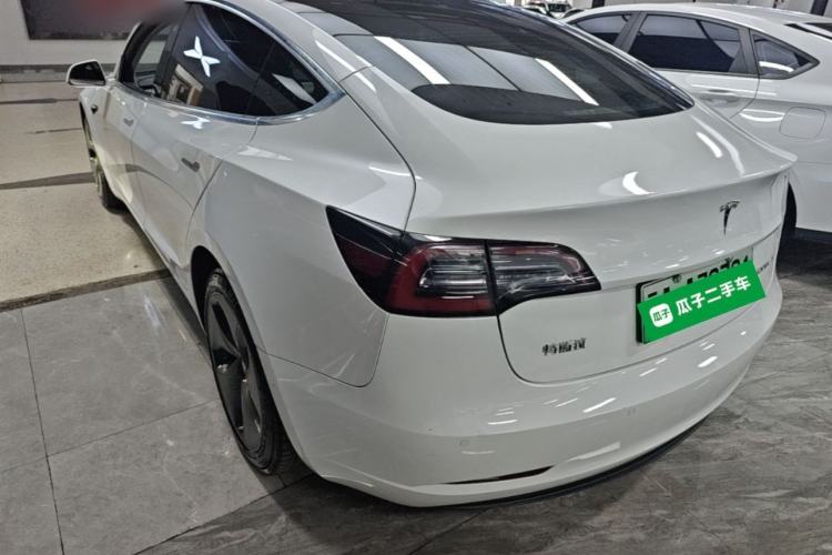 Used Tesla Model 3 2020 Standard Range Rear-Wheel Drive Upgraded Version Rear Left 45 Deg