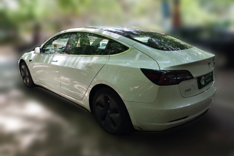 Used Tesla Model 3 2020 Standard Range Rear-Wheel Drive Upgraded Version Rear Left 45 Deg