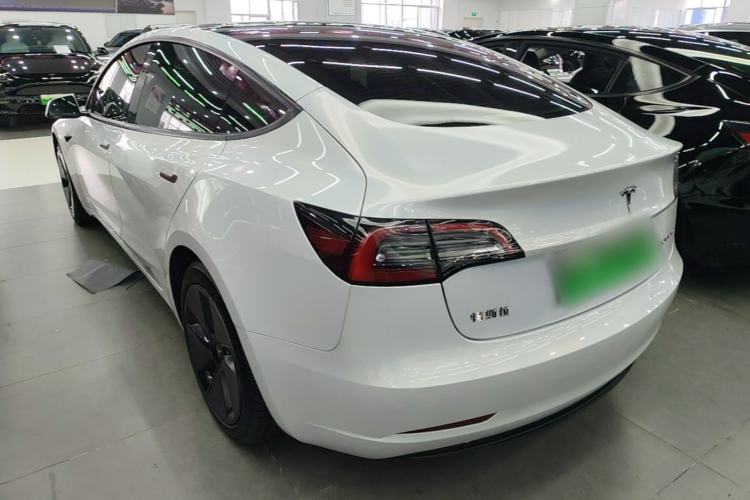 Used Tesla Model 3 2020 Revised Version Standard Range Rear-Wheel Drive – Upgraded Edition Rear Left 45 Deg