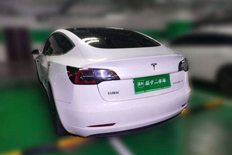 Used Tesla Model 3 2020 Standard Range Rear-Wheel Drive Upgraded Version Rear Left 45 Deg