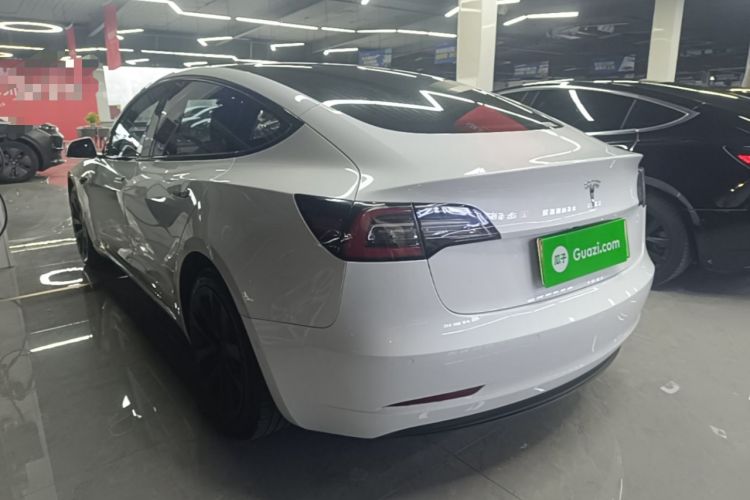 Used Tesla Model 3 2020 Standard Range Rear-Wheel Drive Upgraded Version Rear Left 45 Deg