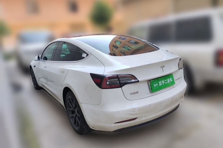 Used Tesla Model 3 2020 Standard Range Rear-Wheel Drive Upgraded Version Rear Left 45 Deg