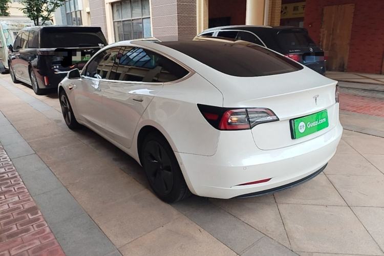 Used Tesla Model 3 2020 Standard Range Rear-Wheel Drive Upgraded Version Rear Left 45 Deg