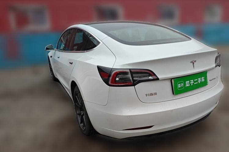 Used Tesla Model 3 2020 Revised Version Standard Range Rear-Wheel Drive – Upgraded Edition Rear Left 45 Deg