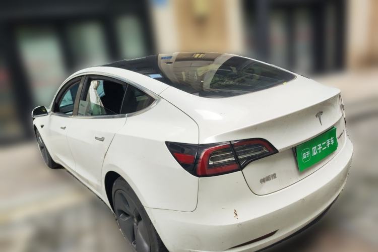 Used Tesla Model 3 2020 Revised Version Standard Range Rear-Wheel Drive – Upgraded Edition Rear Left 45 Deg