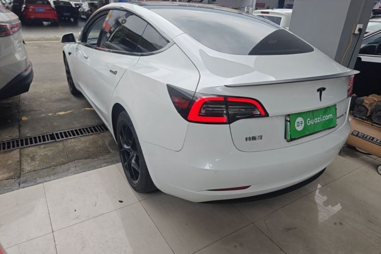 Used Tesla Model 3 2020 Revised Version Standard Range Rear-Wheel Drive – Upgraded Edition Rear Left 45 Deg