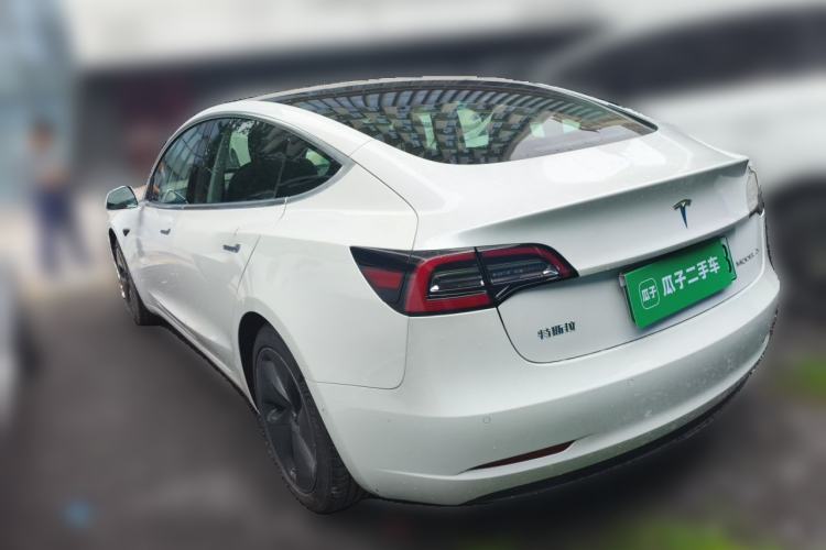 Used Tesla Model 3 2020 Standard Range Rear-Wheel Drive Upgraded Version Rear Left 45 Deg