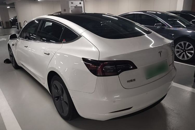 Used Tesla Model 3 2020 Revised Version Standard Range Rear-Wheel Drive – Upgraded Edition Rear Left 45 Deg
