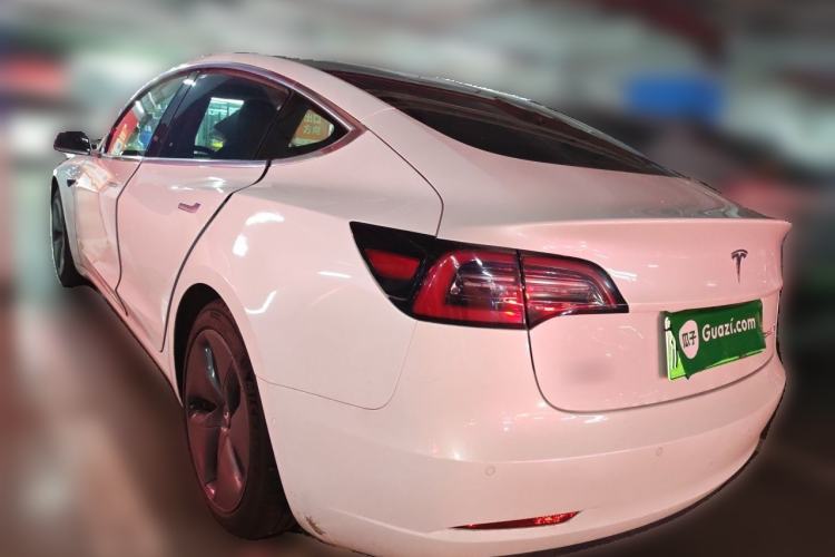 Used Tesla Model 3 2020 Standard Range Rear-Wheel Drive Upgraded Version Rear Left 45 Deg