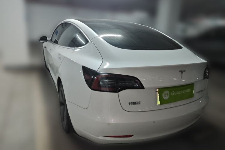 Used Tesla Model 3 2020 Standard Range Rear-Wheel Drive Upgraded Version Rear Left 45 Deg