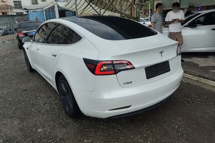 Used Tesla Model 3 2020 Standard Range Rear-Wheel Drive Upgraded Version Rear Left 45 Deg