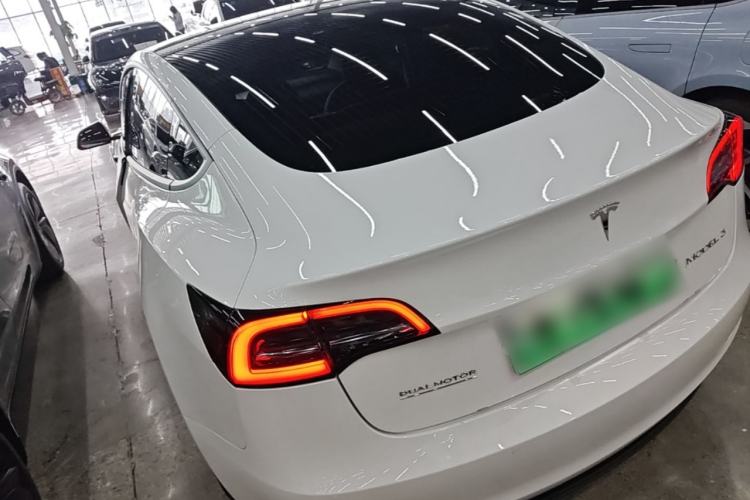 Used Tesla Model 3 2020 Revised Version Standard Range Rear-Wheel Drive – Upgraded Edition Rear Left 45 Deg