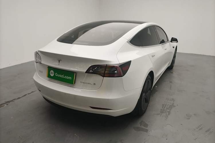 Used Tesla Model 3 2020 Revised Version Standard Range Rear-Wheel Drive – Upgraded Edition Rear Right 45 Deg