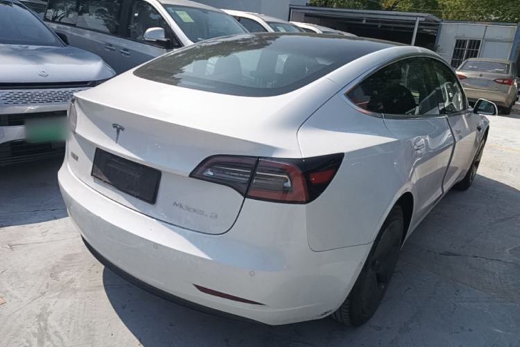 Used Tesla Model 3 2020 Standard Range Rear-Wheel Drive Upgraded Version Rear Right 45 Deg