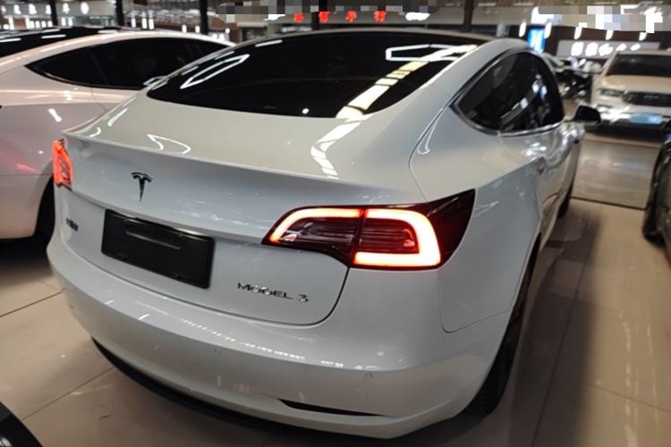 Used Tesla Model 3 2020 Standard Range Rear-Wheel Drive Upgraded Version Rear Right 45 Deg