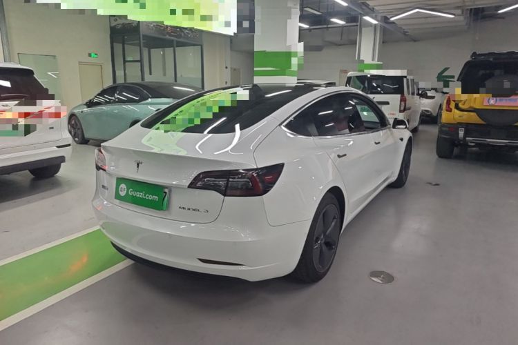 Used Tesla Model 3 2020 Standard Range Rear-Wheel Drive Upgraded Version Rear Right 45 Deg