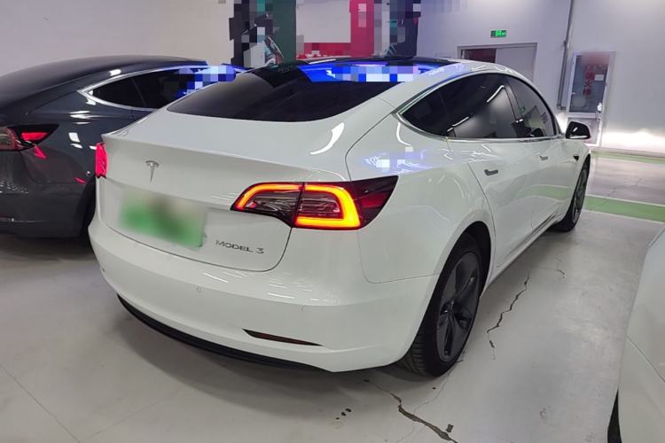 Used Tesla Model 3 2020 Revised Version Standard Range Rear-Wheel Drive – Upgraded Edition Rear Right 45 Deg