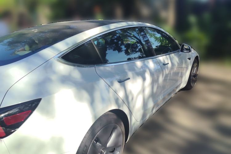 Used Tesla Model 3 2020 Revised Version Standard Range Rear-Wheel Drive – Upgraded Edition Rear Right 45 Deg