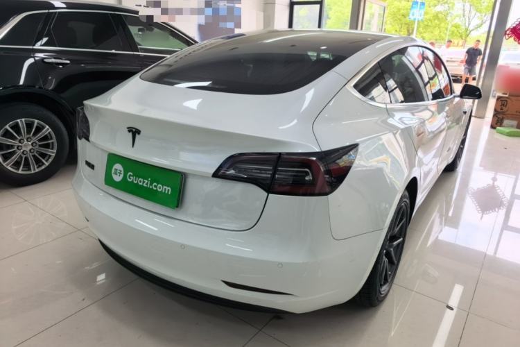 Used Tesla Model 3 2020 Standard Range Rear-Wheel Drive Upgraded Version Rear Right 45 Deg