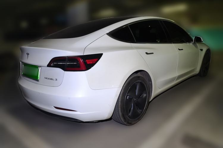 Used Tesla Model 3 2020 Revised Version Standard Range Rear-Wheel Drive – Upgraded Edition Rear Right 45 Deg