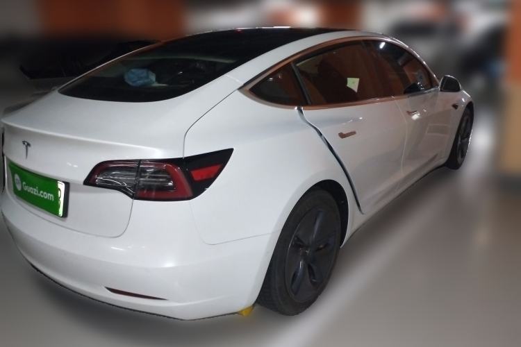Used Tesla Model 3 2020 Standard Range Rear-Wheel Drive Upgraded Version Rear Right 45 Deg
