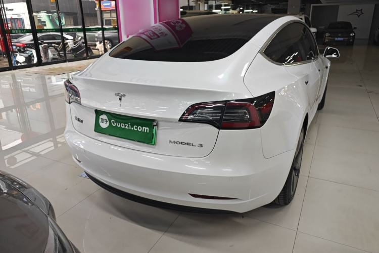 Used Tesla Model 3 2020 Standard Range Rear-Wheel Drive Upgraded Version Rear Right 45 Deg