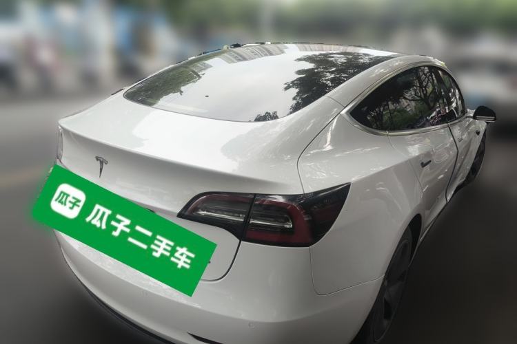 Used Tesla Model 3 2020 Standard Range Rear-Wheel Drive Upgraded Version Rear Right 45 Deg