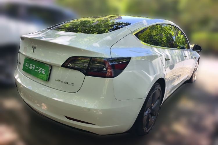 Used Tesla Model 3 2020 Revised Version Standard Range Rear-Wheel Drive – Upgraded Edition Rear Right 45 Deg