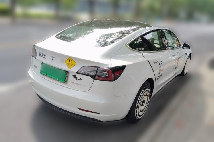 Used Tesla Model 3 2020 Revised Version Standard Range Rear-Wheel Drive – Upgraded Edition Rear Right 45 Deg