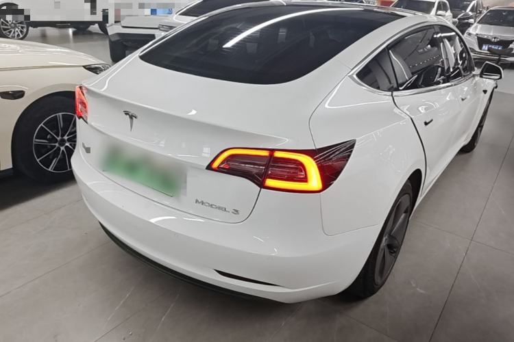 Used Tesla Model 3 2020 Revised Version Standard Range Rear-Wheel Drive – Upgraded Edition Rear Right 45 Deg
